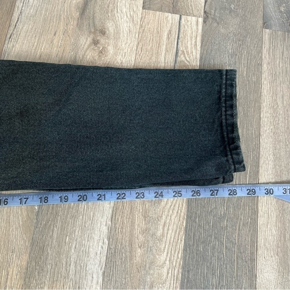 ❄️ ONE Teaspoon Fox Black Distressed Awesome Baggies Jean - Picture 10 of 10